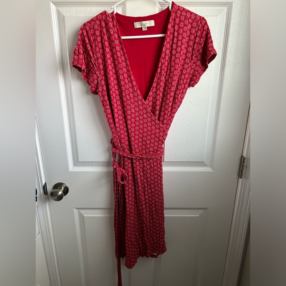 Loft Wrap Dress - image 1